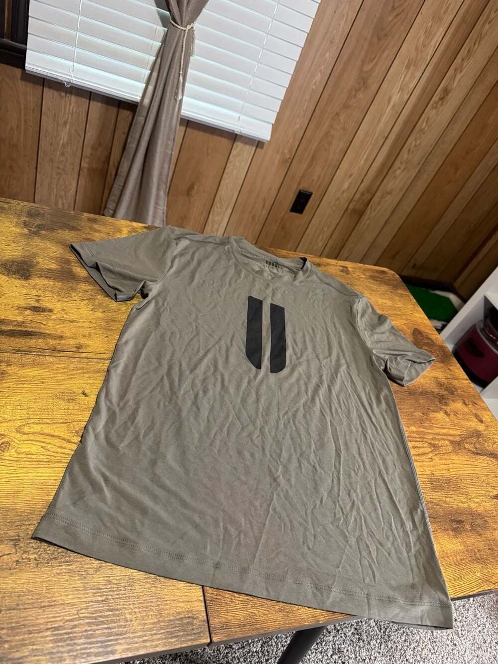 NOBULL Men's Olive Green U Tee Short Sleeve Workout T-Shirt